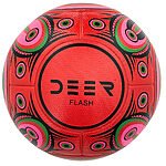 Deer Flash Red Soccer Ball